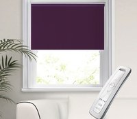 Рулонные шторы с электроприводом на окна - одним нажатием кнопки