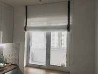 Римские шторы на кухню